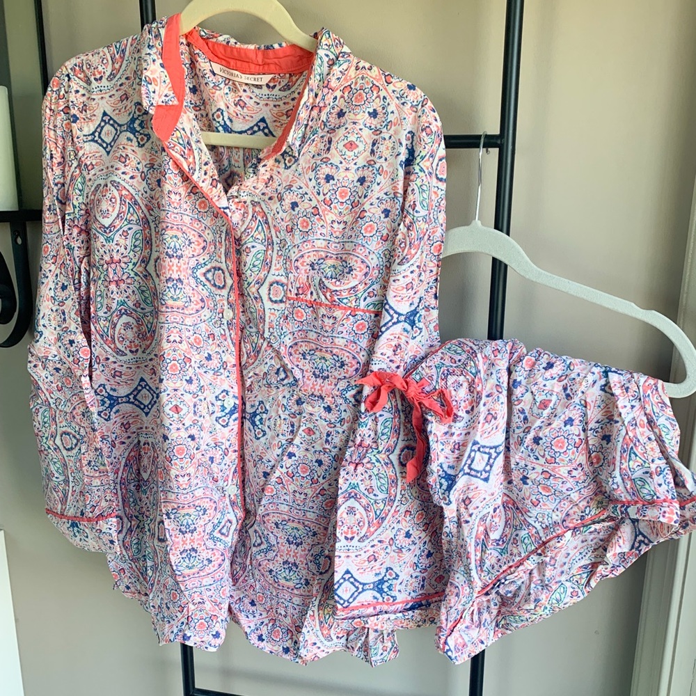 Flannel Paisley PJ Set